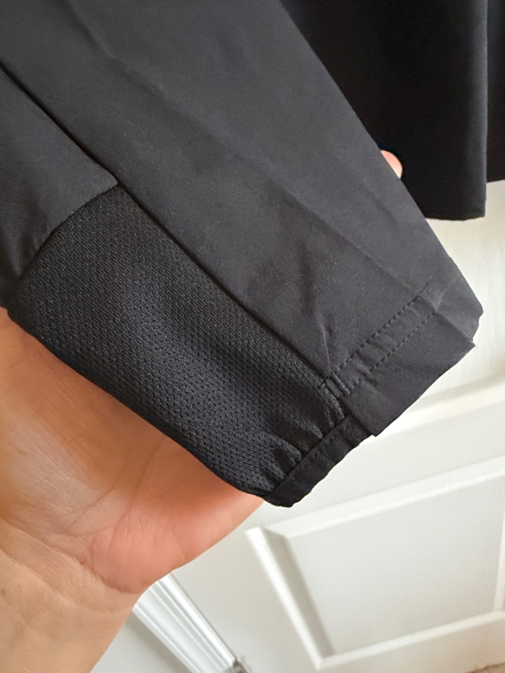 adidas Black Lightweight Windbreaker Running Jacket - Picture 5 of 9